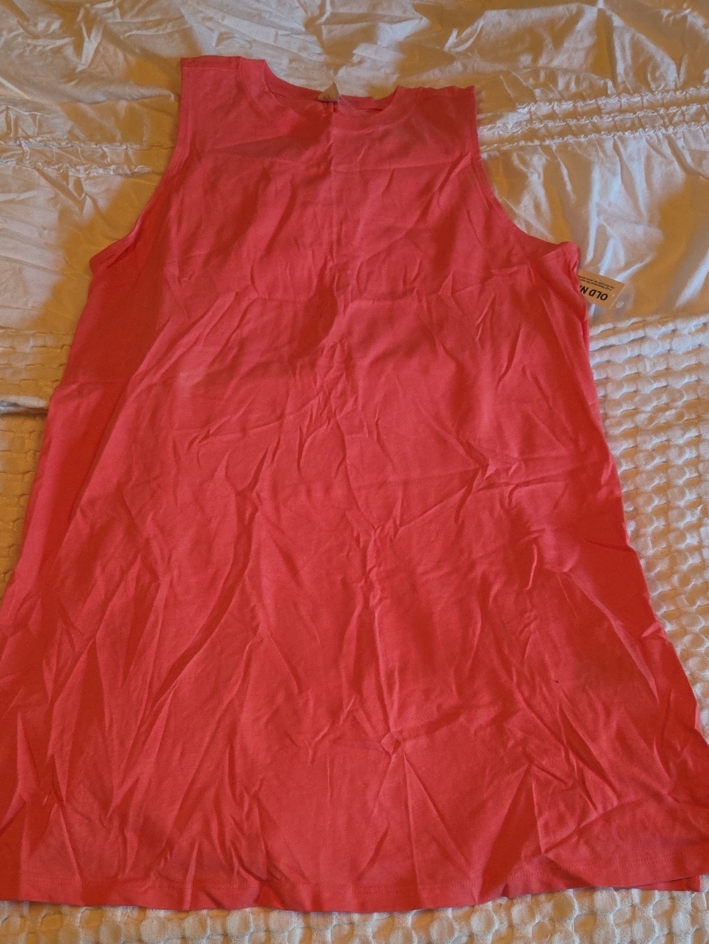 Old Navy Coral Pink Tank Dress Size Small P